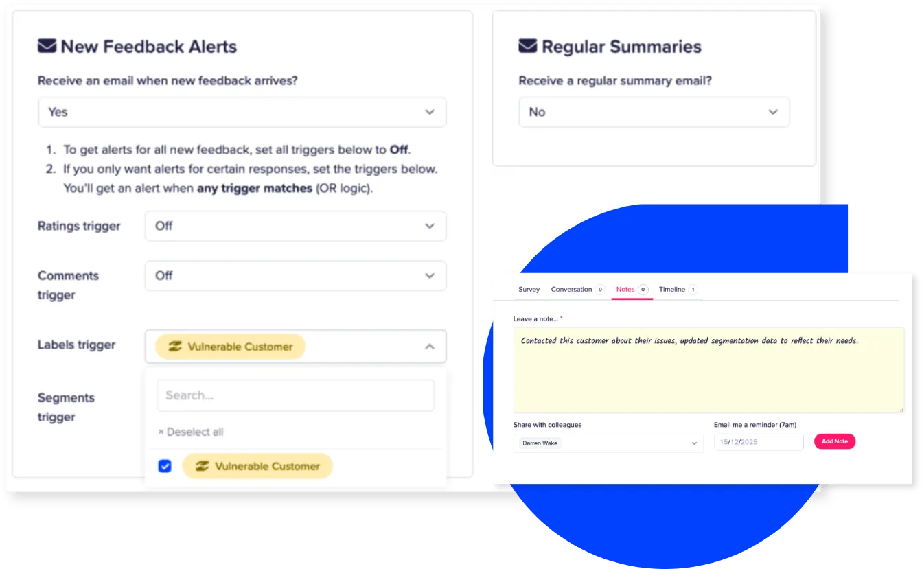 Feedback & Escalation Management