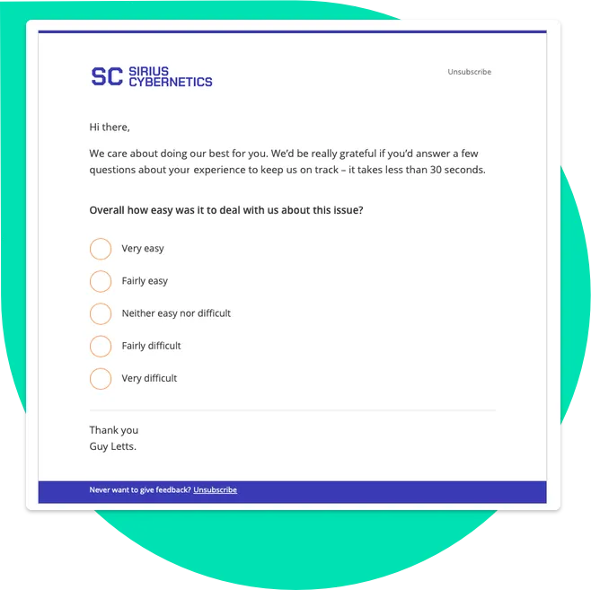 Make CustomerSure feel like part of your organisation