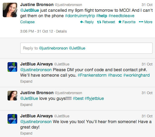 Jetblue customer service