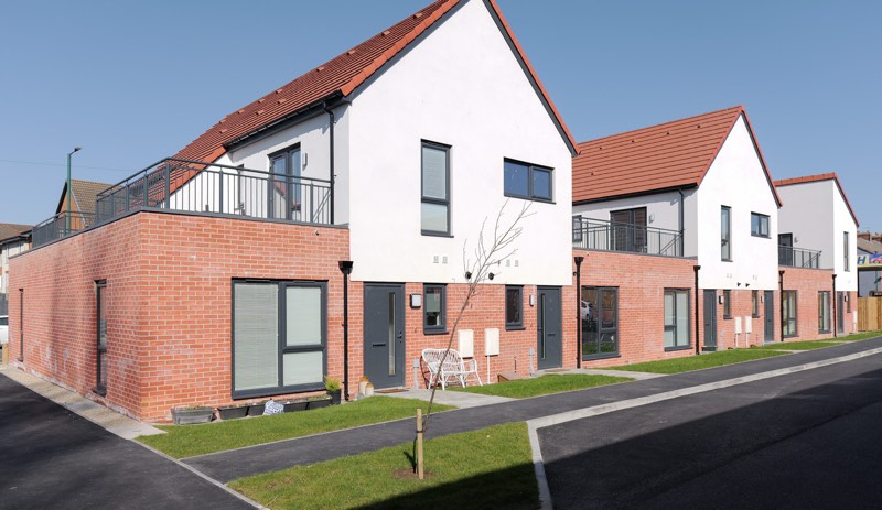 Some homes, built by Beyond